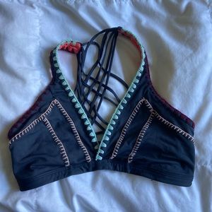 Maaji Reversible Cross Back Swim Top